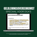 Template: Geldleningsovereenkomst standaard